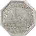 SENEGAL, 5 Centimes, 1920, KM #Tn12, MS(60-62), Aluminum, Lecompte #9, 0.80