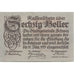 Banknote, Austria, Schwaz, 60 Heller, aigle 1920-12-31, UNC(63) Mehl:FS 983c