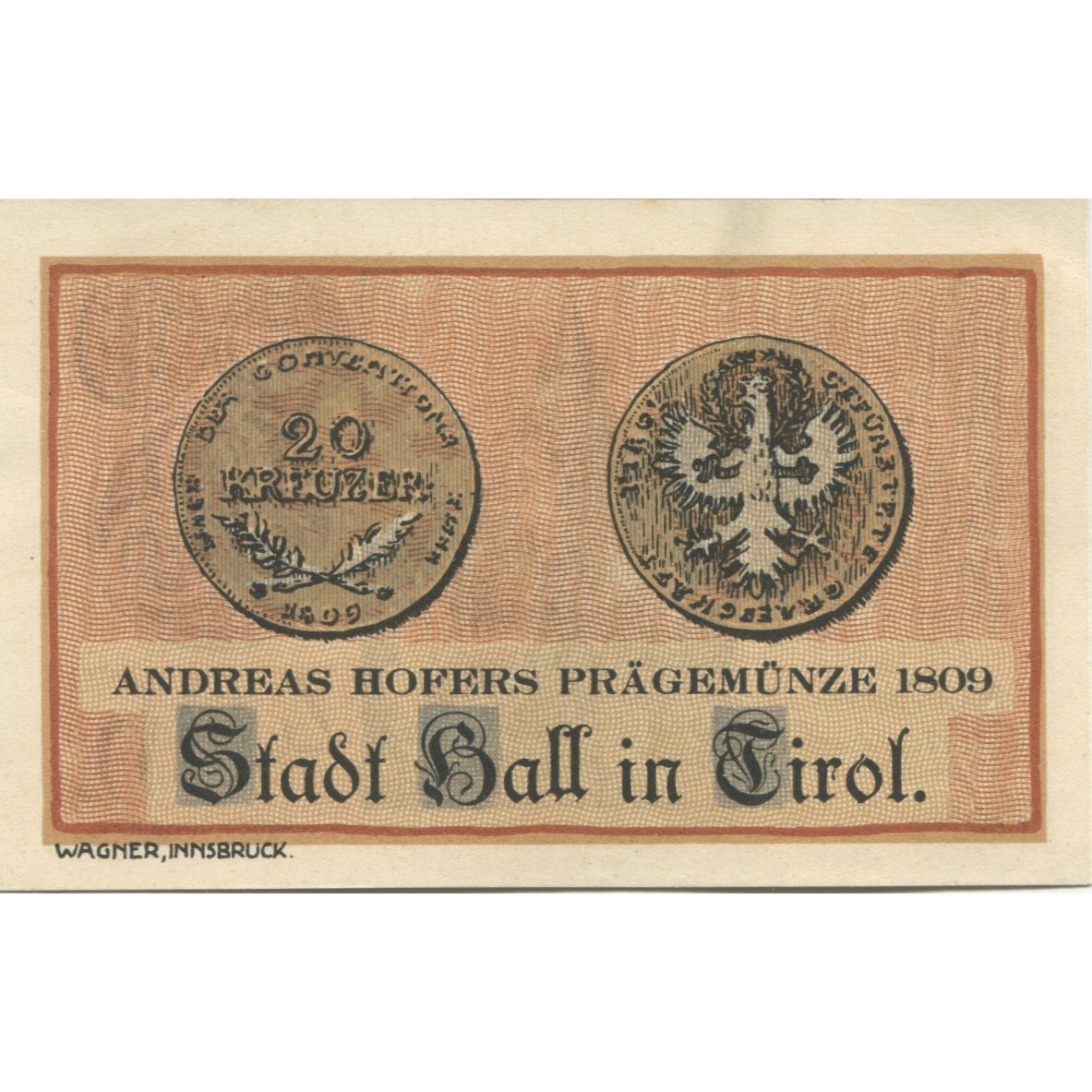 Billete, Austria, Hall, 40 Heller, Eglise, 1920, 1920-11-30, SC, Mehl:FS 342IIb