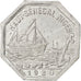 SENEGAL, 5 Centimes, 1920, KM #Tn7, MS(60-62), Aluminum, Lecompte #1, 0.77