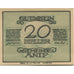 Banconote, Austria, Anif, 20 Heller, château 1920-12-15, SPL Mehl:FS 43a