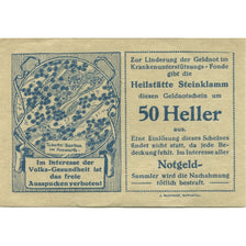 Banknote, Austria, Steinklamm, 50 Heller, parchemin, 1920, UNC(63), Mehl:FS 1031