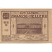 Billet, Autriche, Etsdorf, 20 Heller, château 1920-12-31, SPL Mehl:FS 190a