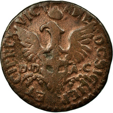 Moneta, STATI ITALIANI, SICILY, Vittorio Amedeo II, Grano, 1717, Palermo, MB+