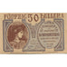 Billete, Austria, Hausmening, 50 Heller, portrait 1920-12-31, SC, Mehl:FS 358Ia