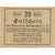 Billete, Austria, Greifenstein, 20 Heller, château, 1920 SC Mehl:FS 275a