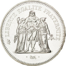 FRANCE, Hercule, 50 Francs, 1980, Paris, KM #941.1, MS(65-70), Silver, 41,...