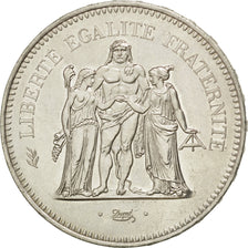 FRANCE, Hercule, 50 Francs, 1978, Paris, KM #941.1, AU(55-58), Silver, 41,...