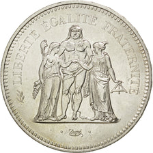Vème République, 50 francs Hercule 1977, KM 941.1