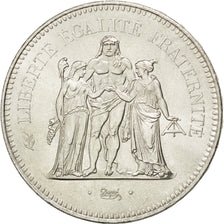Vème République, 50 francs Hercule 1976, KM 941.1