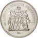 FRANCE, Hercule, 50 Francs, 1975, Paris, KM #941.1, AU(55-58), Silver, 41,...