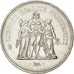 FRANCE, Hercule, 50 Francs, 1977, Paris, KM #941.1, AU(55-58), Silver, 41,...