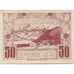 Banknot, Austria, Berg, 50 Heller, montagne, 1920, UNC(63), Mehl:FS 25