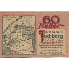 Biljet, Oostenrijk, Jochberg, 60 Heller, chalet 1921-01-31, SPL, Mehl:FS 419a
