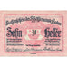 Billete, Austria, Baden, 10 Heller, Blason, 1920, 1920-12-31, SC, Mehl:FS 74a