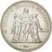 FRANCE, Hercule, 50 Francs, 1974, KM #941.2, AU(55-58), Silver, 41, Gadoury...