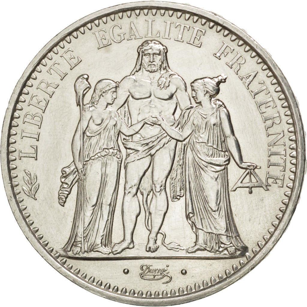 FRANCE, Hercule, 10 Francs, 1969, Paris, KM #932, AU(55-58), Silver, 37,...