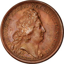 Frankrijk, Medaille, Louis XIV, Prise de Condé, History, 1676, Mauger, ZF+