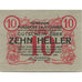 Banknot, Austria, Nussdorf am Attersee, 10 Heller, fleuve, 1920 SPL Mehl:FS 677a