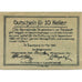 Banknote, Austria, St Leonhard, 10 Heller, village, 1920 UNC(63) Mehl:FS 903a