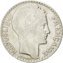 FRANCE, Turin, 10 Francs, 1934, Paris, KM #878, EF(40-45), Silver, 28, Gadoury..