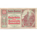 Billet, Autriche, Emmersdorf, 10 Heller, rue 1920-12-31, SPL, Mehl:FS 171a