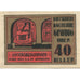 Biljet, Oostenrijk, Grödig, 40 Heller, roi, 1920, 1920-12-31, SPL, Mehl:FS 290g