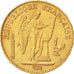 FRANCE, Génie, 20 Francs, 1892, Paris, KM #825, AU(50-53), Gold, Gadoury #1063, 