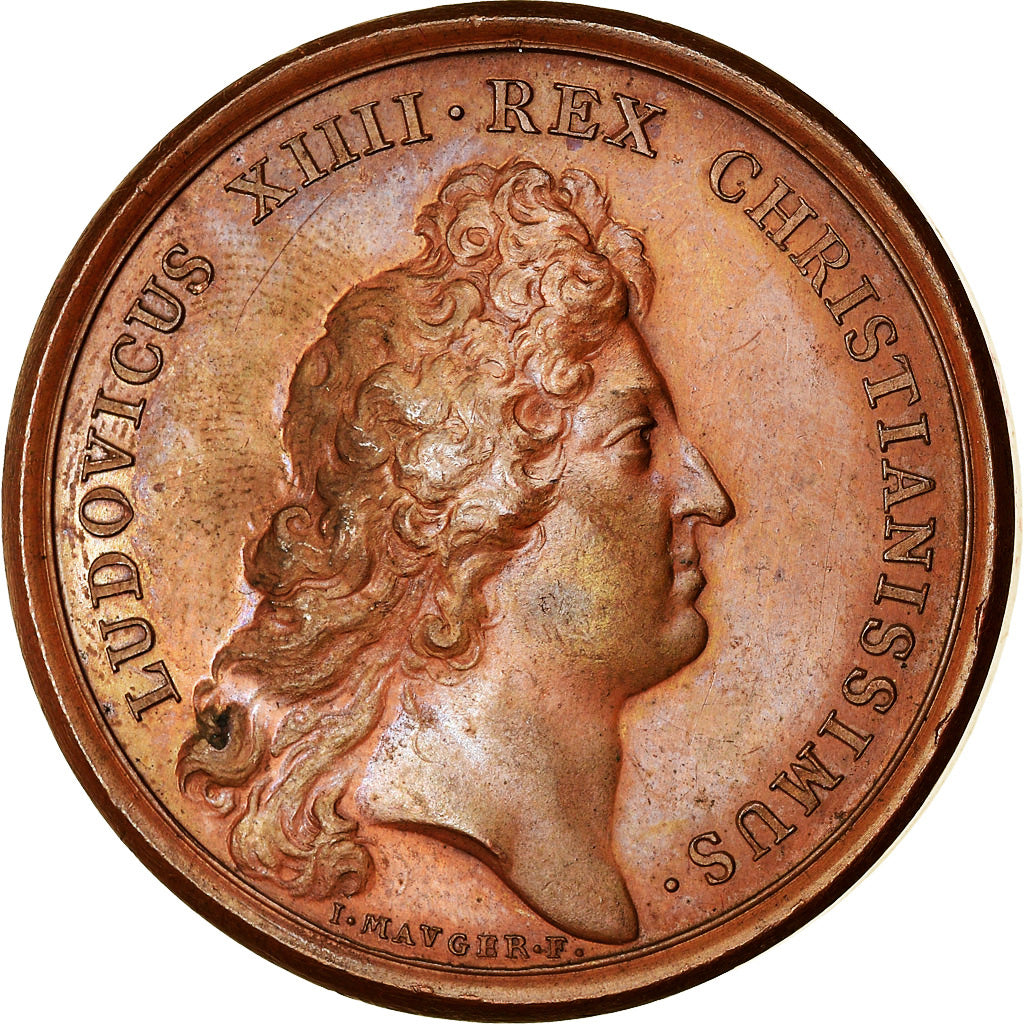 Frankreich, Medaille, Louis XIV, Académie Royale d'Architecture, History, 1671