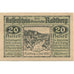 Banknote, Austria, Radlberg, 20 Heller, village, 1920 UNC(63) Mehl:FS 933