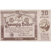 Banknote, Austria, Ottenschlag, 20 Heller, village, 1921 UNC(63) Mehl:FS 716a