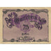 Banknote, Austria, Brunn, 75 Heller, Blason 1920-12-31, AU(55-58) Mehl:FS 323IIc