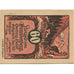 Banknote, Austria, Brandenberg, 60 Heller, cerf, 1920, UNC(63) Mehl:FS 99a