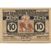 Banknote, Austria, Nussendorf, 10 Heller, Eglise, 1920 UNC(63) Mehl:FS 679a