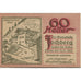 Banknote, Austria, Jochberg, 60 Heller, chalet, 1921 UNC(63) Mehl:FS 419a