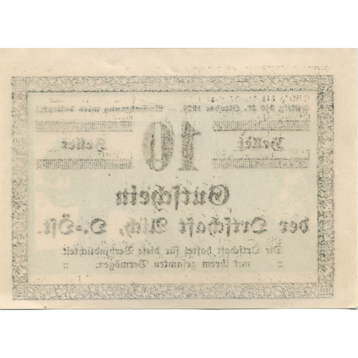 Banknote, Austria, Aich, 10 Heller, champs 1920-12-31, UNC(63), Mehl:FS 10b