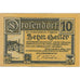 Banknote, Austria, Drosendorf, 10 Heller, mairie, 1920, UNC(63), Mehl:FS 134a