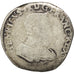 FRANCE, Teston, 1560, Lyons, VG(8-10), Silver, Sombart #4558, 8.74