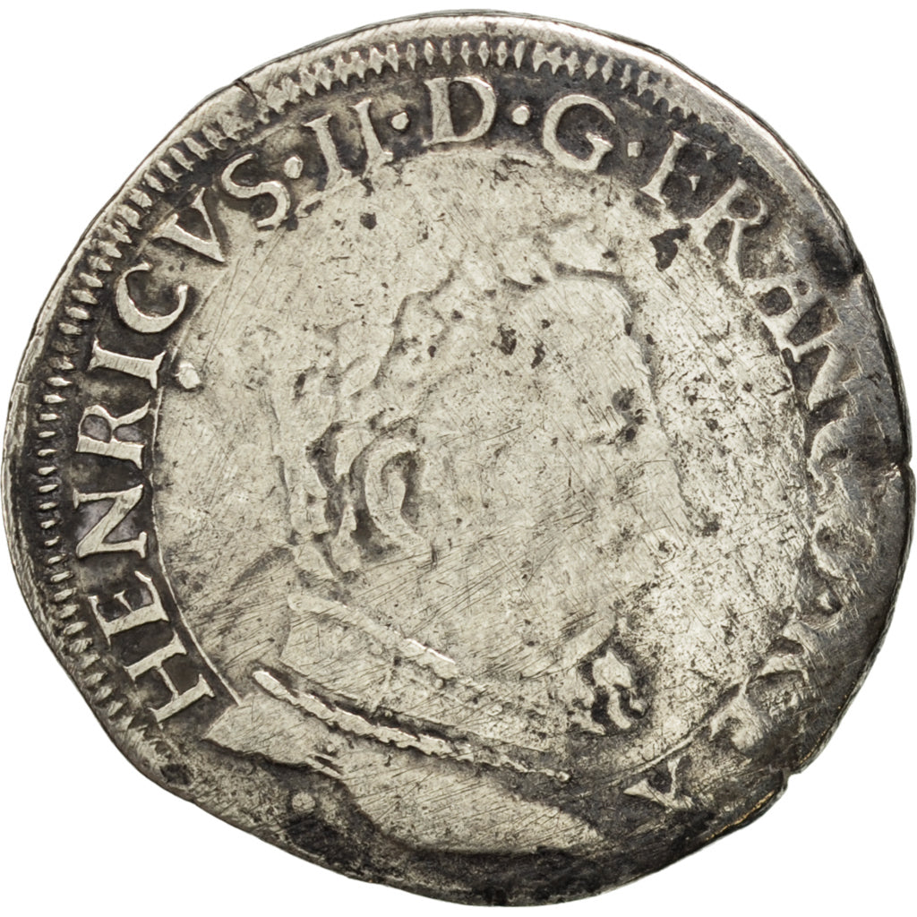 FRANCE, Teston, Toulouse, F(12-15), Silver, Sombart #4572, 8.98