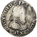 FRANCE, Teston, 1575, Nantes, VF(20-25), Silver, Sombart #4654, 9.28