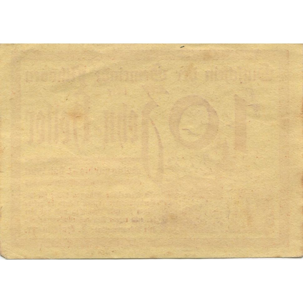 Geldschein, Österreich, Alkoven, 10 Heller, château 1920-07-31, VZ Mehl:FS 18Ia