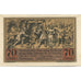 Banknote, Austria, Hall, 70 Heller, personnage, 1920 UNC(63) Mehl:FS 342IIa