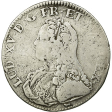 Coin, France, Louis XV, Écu aux branches d'olivier, Ecu, 1726, Paris, F(12-15)