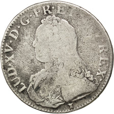 Louis XV, Ecu aux branches d'olivier 1726 Rennes, KM 486.26