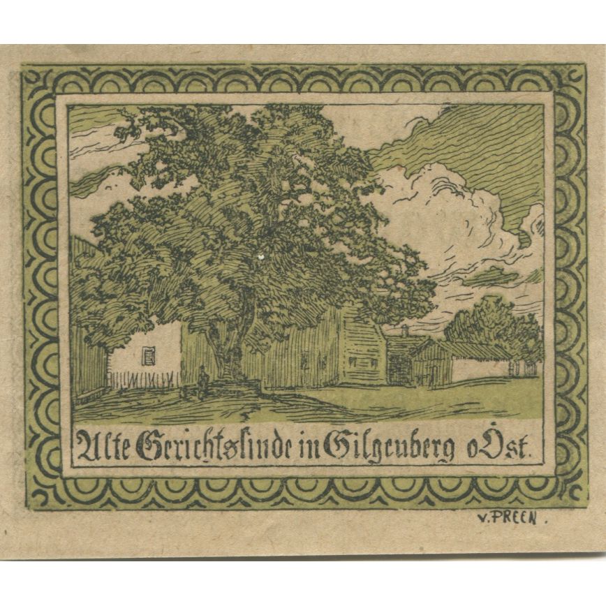 Banknote, Austria, Gilgenberg, 20 Heller, Maison, 1920, UNC(63), Mehl:FS 236a