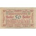 Banknote, Austria Mauthausen, 50 Heller, cimetière, 1920 AU(55-58) Mehl:FS 334Ia