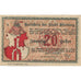 Billet, Autriche, Eferding, 20 Heller, Blason, 1920, SUP+, Mehl:FS 152I