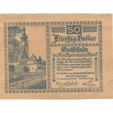 Geldschein, Österreich, Mank, 50 Heller, lutin 1920-12-15, VZ, Mehl:FS 576a