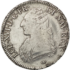Francia, Louis XVI, Écu aux branches d'olivier, Ecu, 1781, Toulouse, MB, Arg...