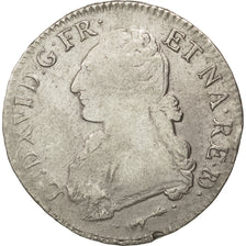 FRANCE, Écu de Béarn aux branches d'olivier, ECU, 1778, Pau, KM #572, VF(20-25),